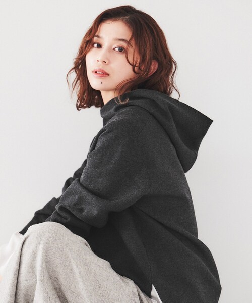 UNTITLED グレー 長袖セーター 今冬モデル UNTITLED（アンタイトル） ニット セーター 「セットアップ可能