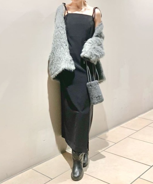 FRAY I.D ワンピース バックオープンIラインキャミワンピース