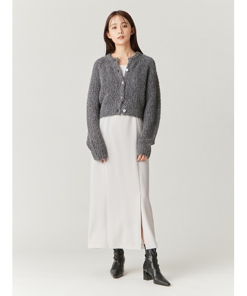 FRAY I.D ワンピース バックオープンIラインキャミワンピース