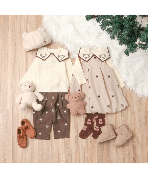 apres les cours（アプレレクール） 帽子 ベレー帽 tiny bear