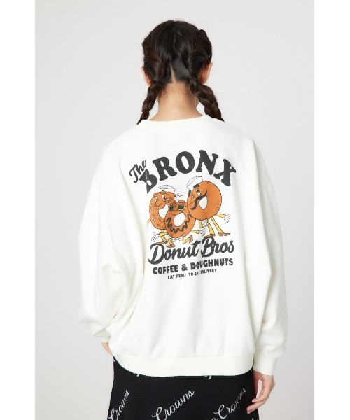 トレーナー スウェット Donut Brosスウェットトップス レディース