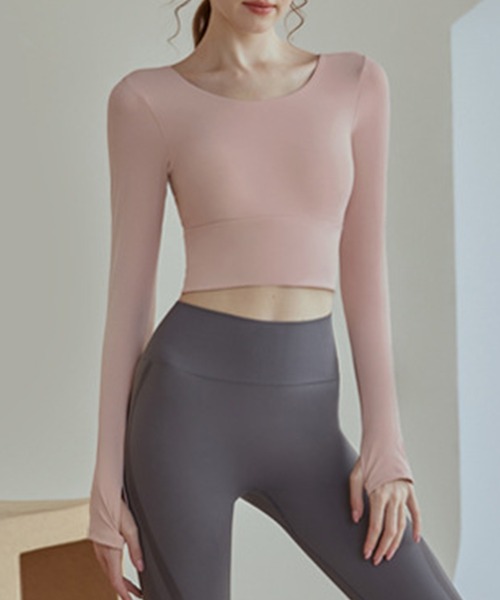 新品未使用 ヨガウェア バッククロス トップス 花柄ブルー レギンス ヨガウェア レディース 上下 2点セット タンクトップ レギンス