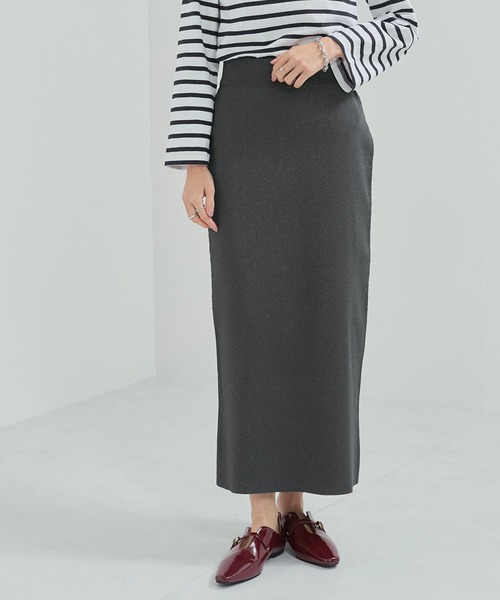 LE CERCLE par rope' スカート 「セットアップ対応」ニットIライン
