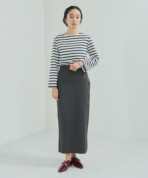 LE CERCLE par rope' スカート 「セットアップ対応」ニットIライン