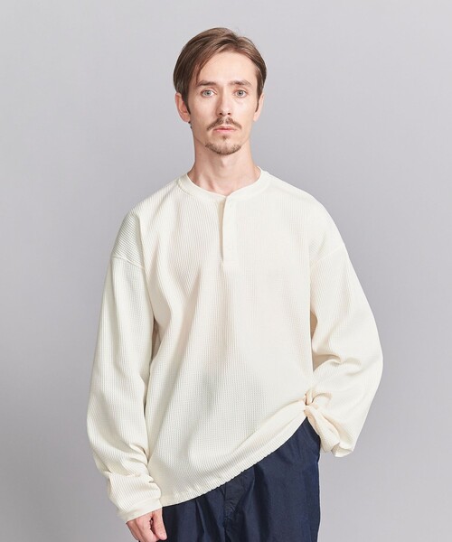 BEAUTY＆YOUTH UNITED ARROWS tシャツ テック サーマル ヘンリー
