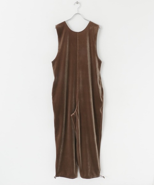 サロペット・オーバーオール・オールインワン FETICO 2way Bra Jumpsuit size1 fetico】23SS 2WAY BRA JUMPSUIT / brown 1 FETICO ブラジャンプスーツ