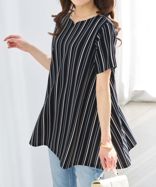alotta（アロッタ） uvカット チュニック ロングフレアーTシャツ