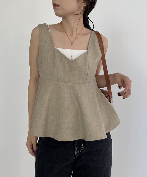 CAPRICIEUX LE'MAGE ブラウス シャツ 「C.L」「セットアップ対応