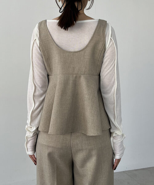 CAPRICIEUX LE'MAGE ブラウス シャツ 「C.L」「セットアップ対応