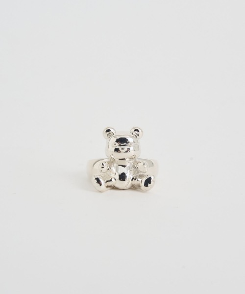 【AMBUSH】INFLATED TEDDY BEAR RING 2色展開 Gold Silver 遊び心あふれる新作、 INFLATED TEDDY BEAR RING が登場