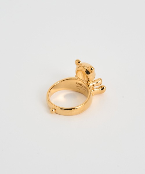 アンブッシュ ambush powリング 【ゴールド】 AMBUSH - AMBUSH POW! RING GOLD アンブッシュ リング ゴールド