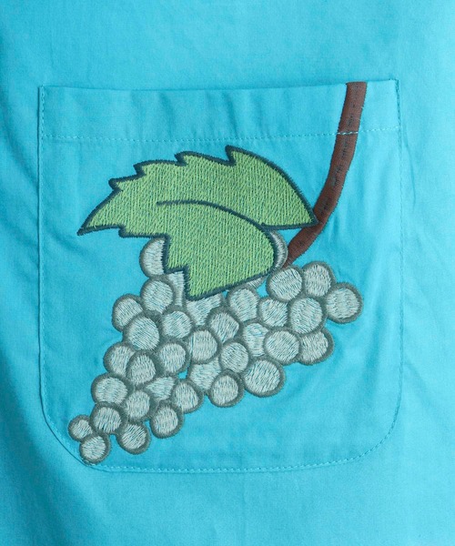 イマゴ / ぶどう刺繍シャツ Emago（イマゴ）の「EMAGO ぶどう刺繍シャツ（シャツ/ブラウス