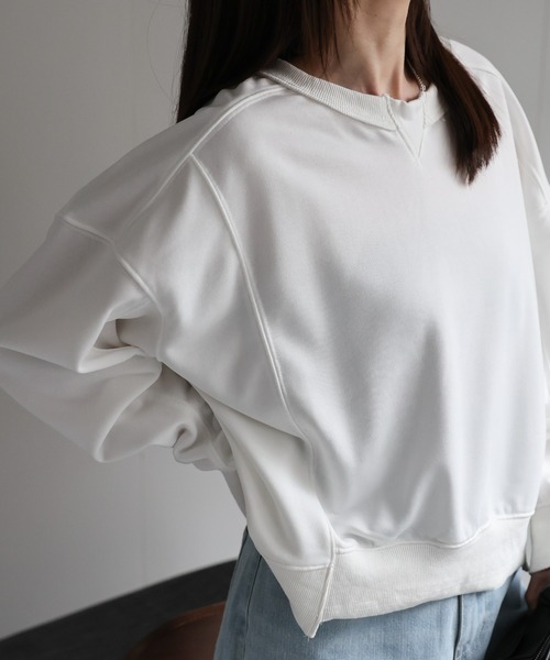 tシャツ 「レディース商品」切り替えデザインスウェット レディース | CREARE -LINO- | 16