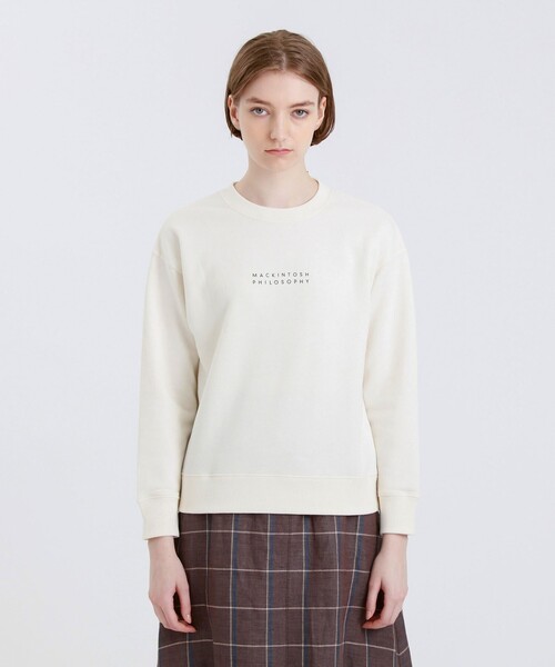 [MACKINTOSH PHILOSOPHY] тренировочный cut and sewn 38 серый женский 