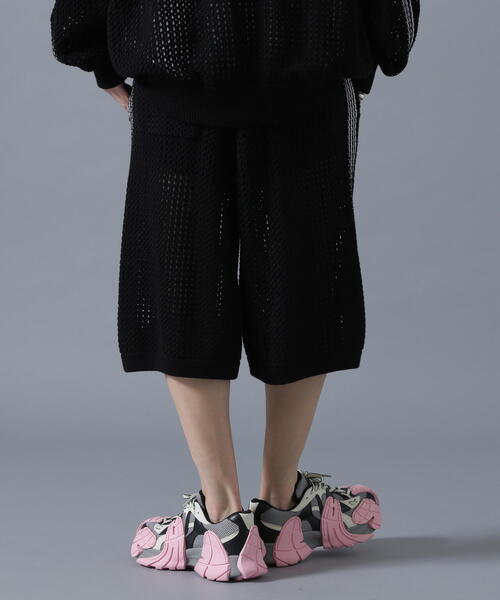 DANKE SCHON パンツ DankeSchon/ダンケシェーン/MESHKNIT SHORTS
