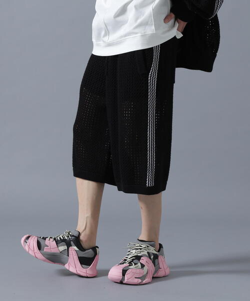 DANKE SCHON パンツ DankeSchon/ダンケシェーン/MESHKNIT SHORTS