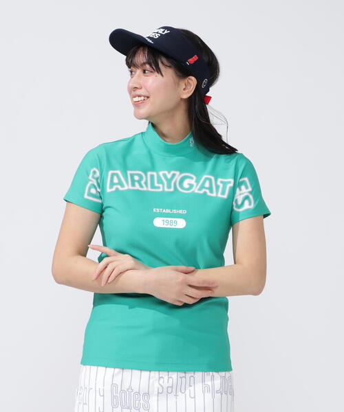 PEARLY GATES - 【PEARLY GATES】4WAYリップル半袖ハイネックカットソー 4WAYリップル半袖ハイネックカットソー | PEARLY GATES