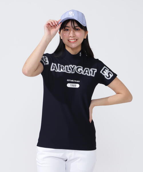 4WAYリップル半袖ハイネックカットソー | PEARLY GATES