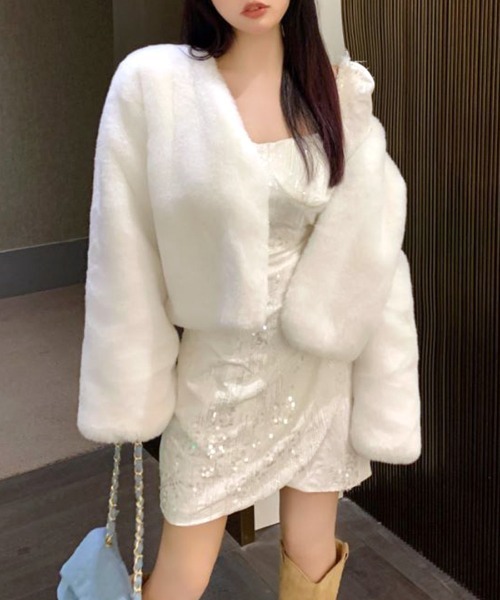 「Riff」 コート FREE ブラウン レディース_画像2