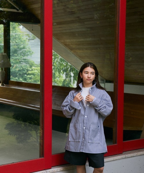 rehacer（レアセル） シャツ : Big Pocket Hickory Shirt Jacket