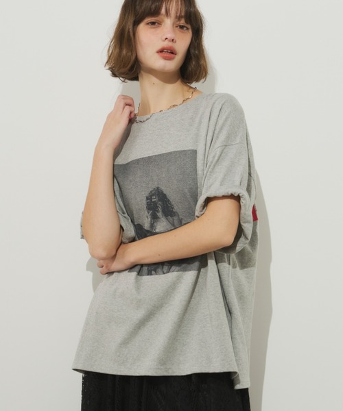 Unitage（ユニテージ） tシャツ 半袖 グラフィックフォトTEE