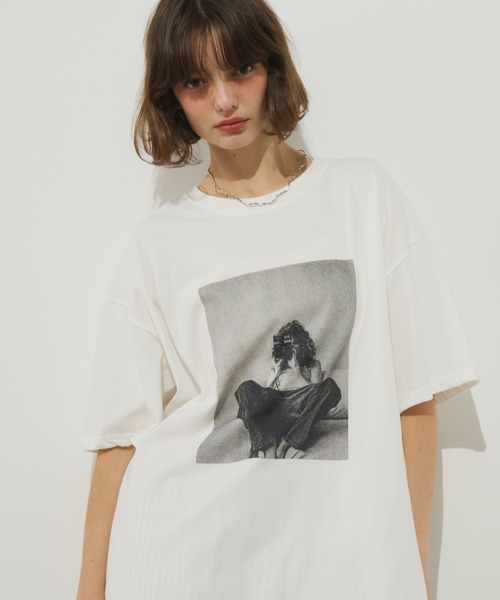 Unitage（ユニテージ） tシャツ 半袖 グラフィックフォトTEE
