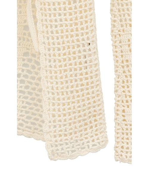 CLANE（クラネ） tシャツ CLANE/クラネ/BACK OPEN CROCHET KNIT TOPS