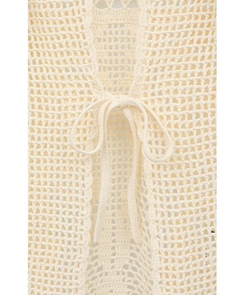 CLANE（クラネ） tシャツ CLANE/クラネ/BACK OPEN CROCHET KNIT TOPS