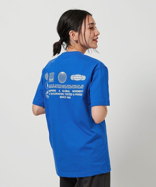 tシャツ 「THE NORTH FACE」GLOBE GRID コットンTシャツ レディース THE NORTH FACE tシャツ 「THE FACE」GLOBE GRID コットンT