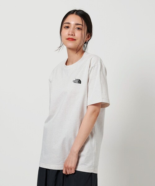 THE NORTH FACE tシャツ 「THE FACE」GLOBE GRID コットンT