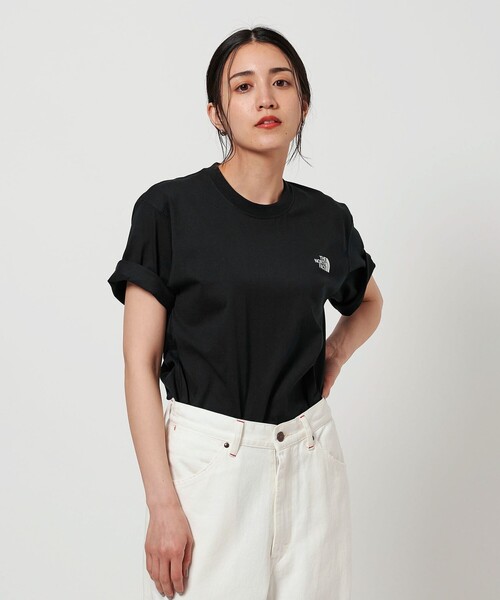 THE NORTH FACE tシャツ 「THE FACE」GLOBE GRID コットンT