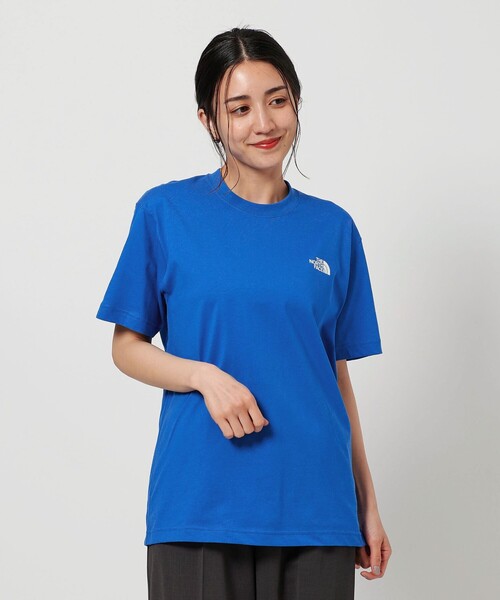 【The North Face】ブルーコットンTシャツ ザ・ノース・フェイス THE NORTH FACE メンズ アウトドア 半袖T