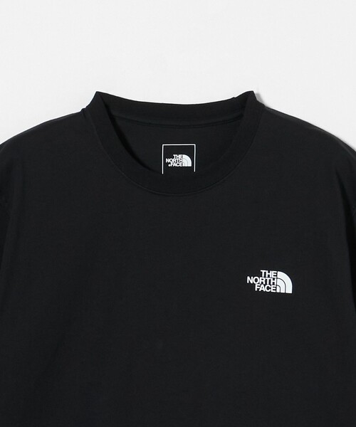 THE NORTH FACE tシャツ 「THE FACE」GLOBE GRID コットンT