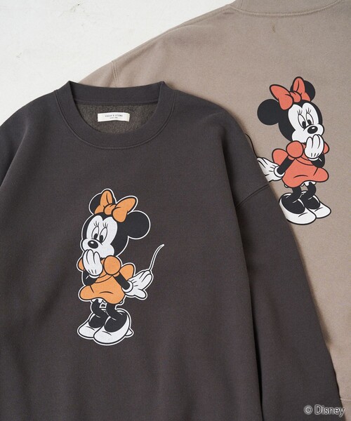 「FREAK'S STORE」 スウェットカットソー「Columbiaコラボ」 MEDIUM ベージュ レディース FREAK'S STORE 「FREAK'S STORE」 スウェットカットソー「Disney