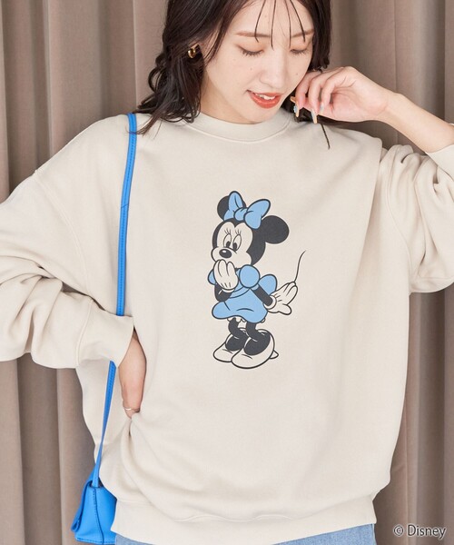 「FREAK'S STORE」 「AMERICANA」長袖カットソー フリ- グレー レディース FREAK'S STORE 「FREAK'S STORE」 「AMERICANA」長袖カットソー