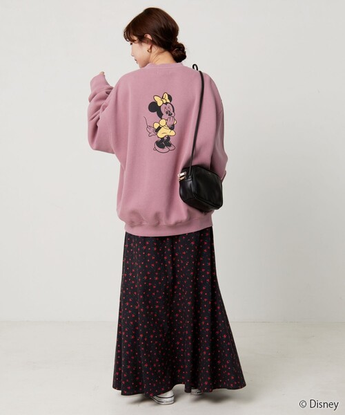「FREAK'S STORE」 スウェットカットソー「popeyeコラボ」 フリ- ライトグレー レディース FREAK'S STORE 「FREAK'S STORE」 スウェットカットソー「popeye