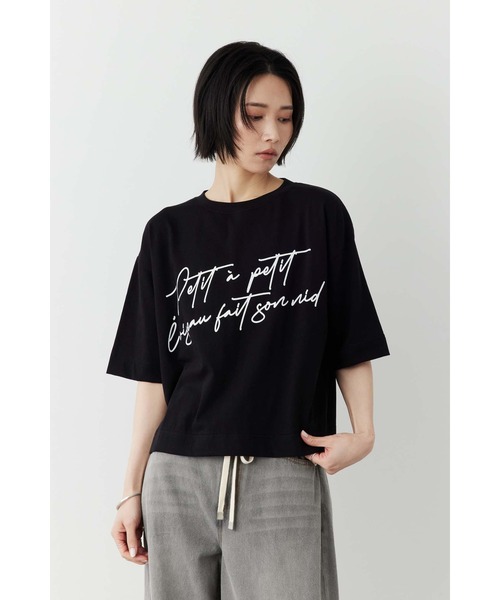 tシャツ プリントロゴTシャツ（Messege） レディース