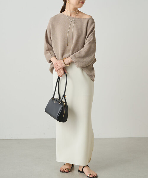 Loungedress ニット セーター 2WAY鹿子ニット レディース