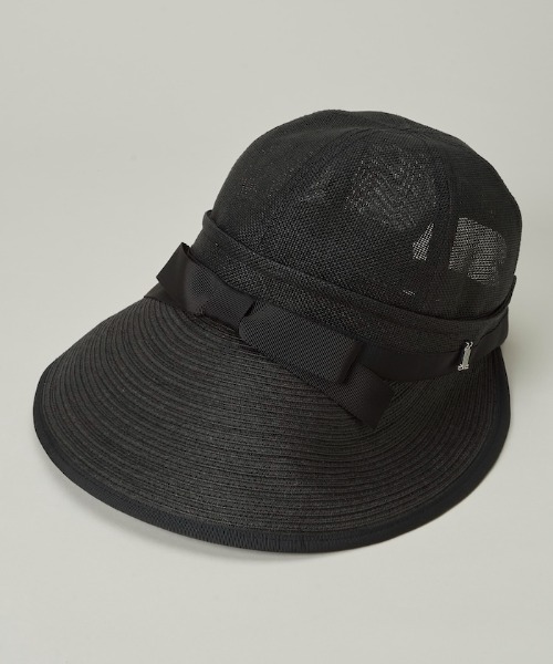 LANVIN SPORT 帽子 ハット 2WAYペーパー素材ハット「部分UV