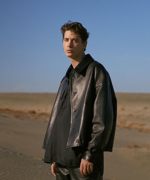 LIDnM（リドム） レザージャケット MEDIUM ブラック メンズ : ZOZOTOWN