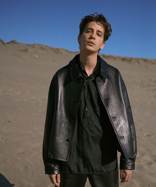 LIDnM（リドム） レザージャケット MEDIUM ブラック メンズ : ZOZOTOWN