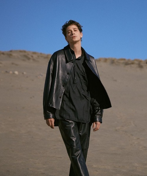 LIDnM（リドム） レザージャケット MEDIUM ブラック メンズ : ZOZOTOWN