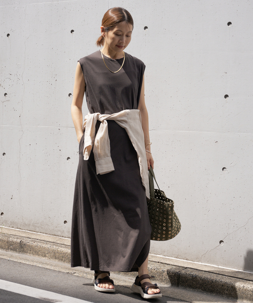 IENA ノースリーブワンピース IENA｜ハイゲージノースリーブワンピース | Rakuten Fashion
