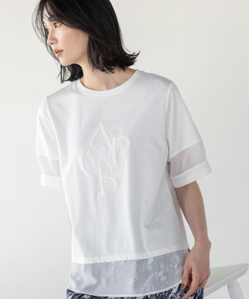 【在庫限り】 A/C DESIGN BY ALPHA CUBIC tシャツ 2025春夏「接触冷感・UV トップス