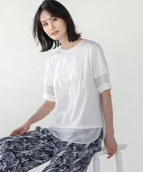 A/C DESIGN BY ALPHA CUBIC tシャツ 2025春夏「接触冷感・UV