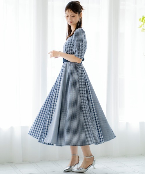 ＊アーカイブギンガムワンピース/90 アーカイブギンガムのワンピース | Sew Girly