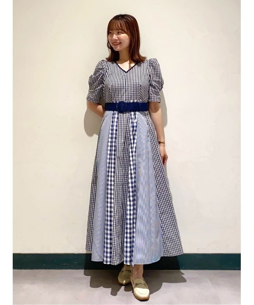＊アーカイブギンガムワンピース/90 アーカイブギンガムのワンピース | Sew Girly