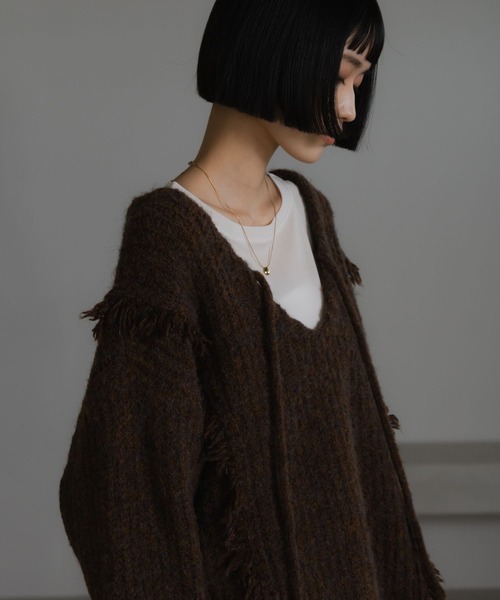 またまたまたさま　専用 LOWRYS FARM（ローリーズファーム） ニット セーター 2WAYフリンジ