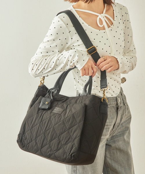 toleur（トーラ） トートバッグ 「toleur」ナイロンキルティング2WAY