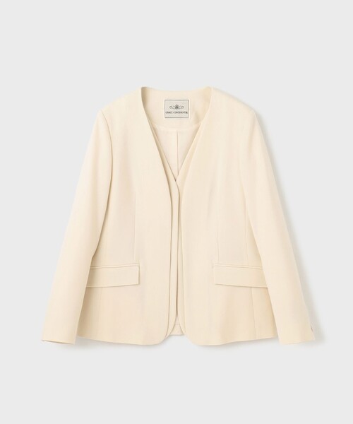 GRACE CONTINENTAL（グレースコンチネンタル） ノーカラージャケット